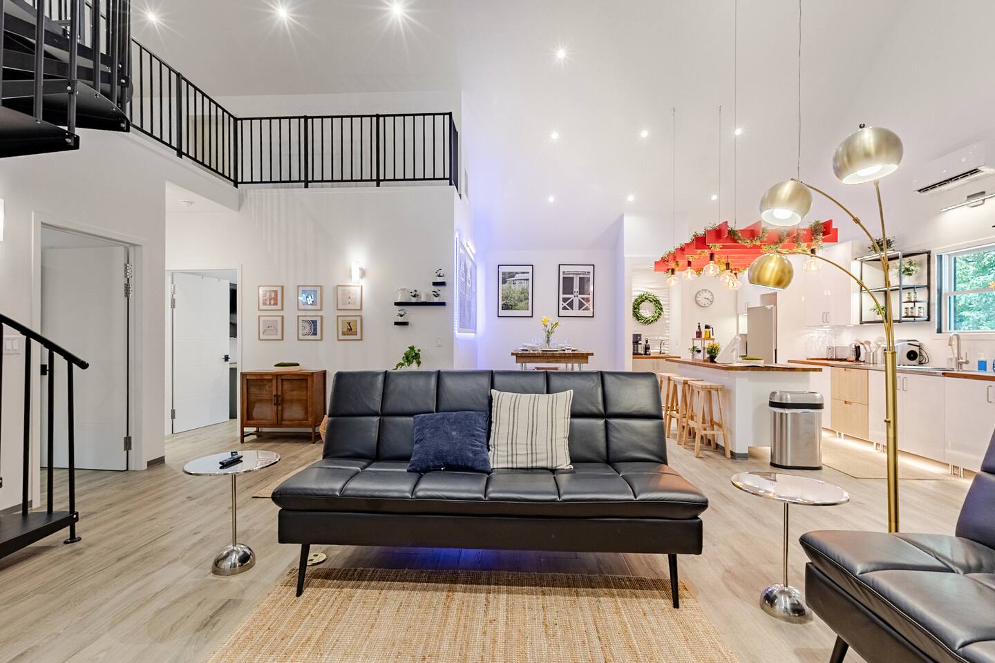 Barndo 3B · Three-bedroom house at Cedar Pond Farms in Jefferson City — a three-bedroom barndominium on a working farm with Scottish Highland cattle.